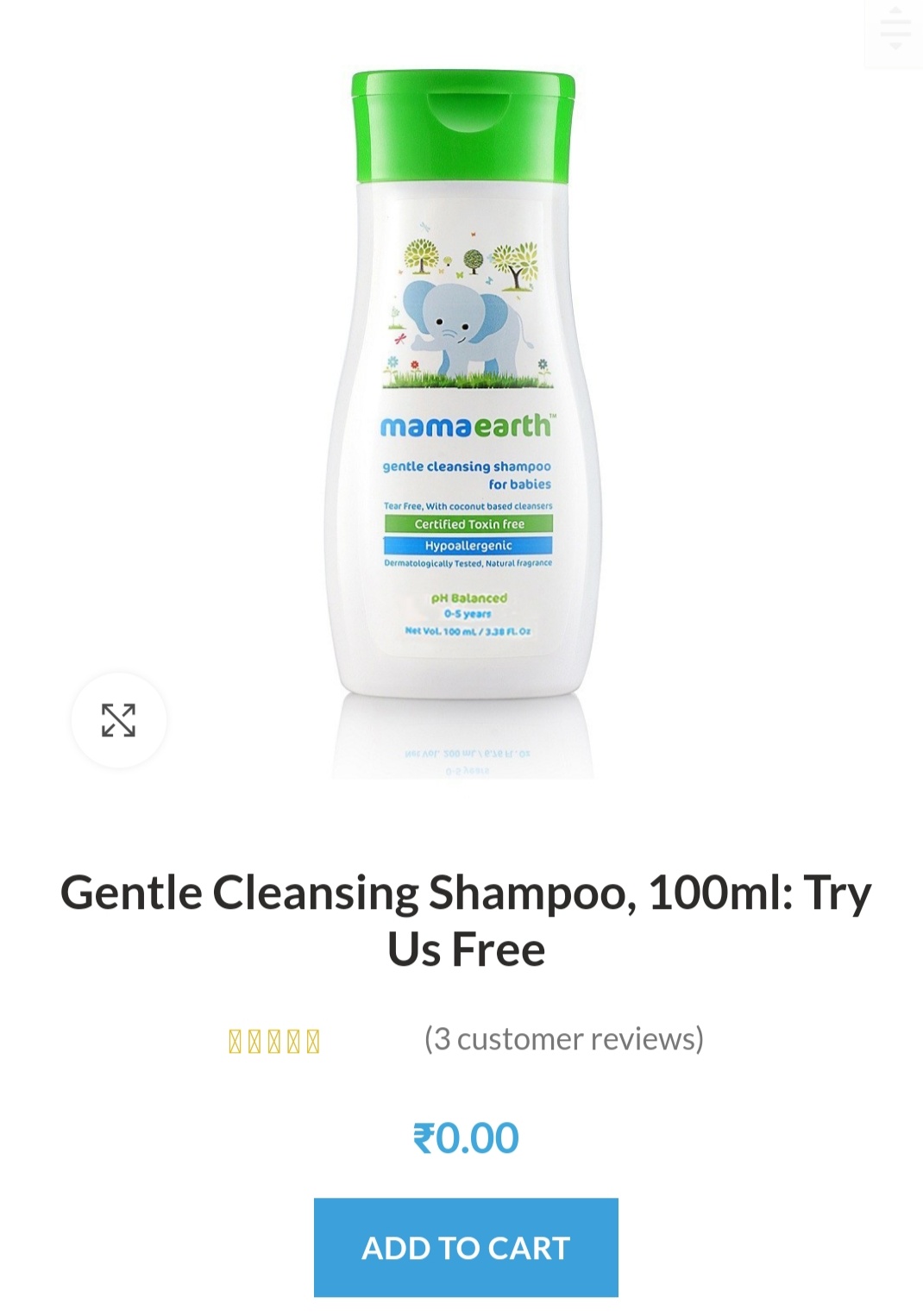 Free-Sample-shampoo-Add-to-cart